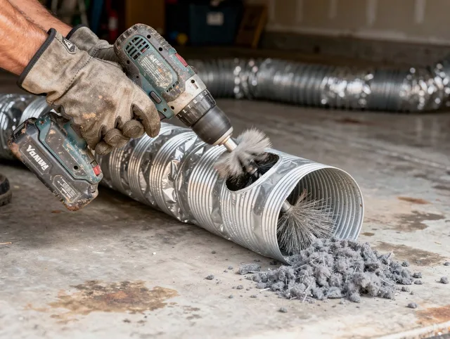 Professional duct cleaning by Pineville Dryer Vent Cleaning in Pineville