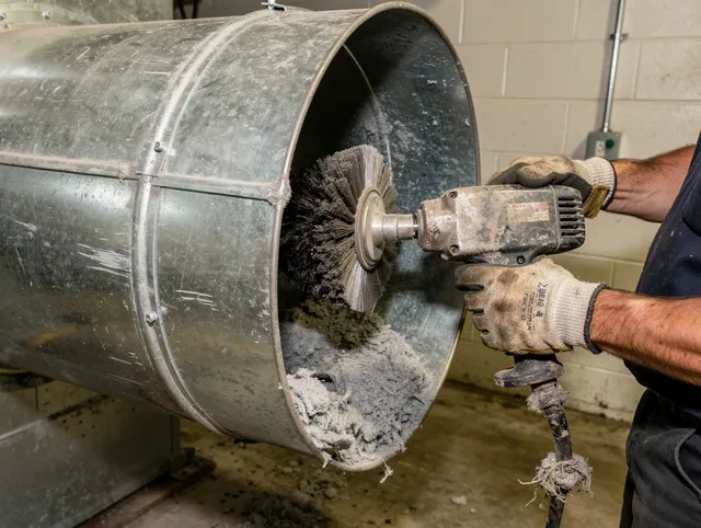 Industrial-grade dryer vent cleaning by Pineville Dryer Vent Cleaning in Pineville