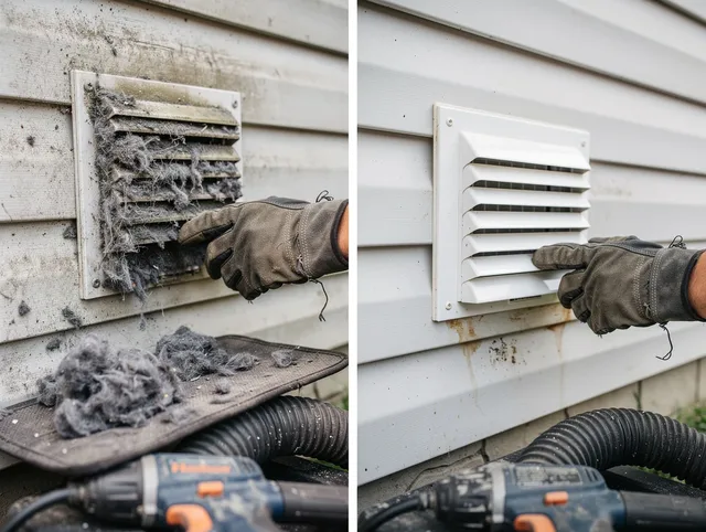 Residential dryer vent cleaning by Pineville Dryer Vent Cleaning in Pineville